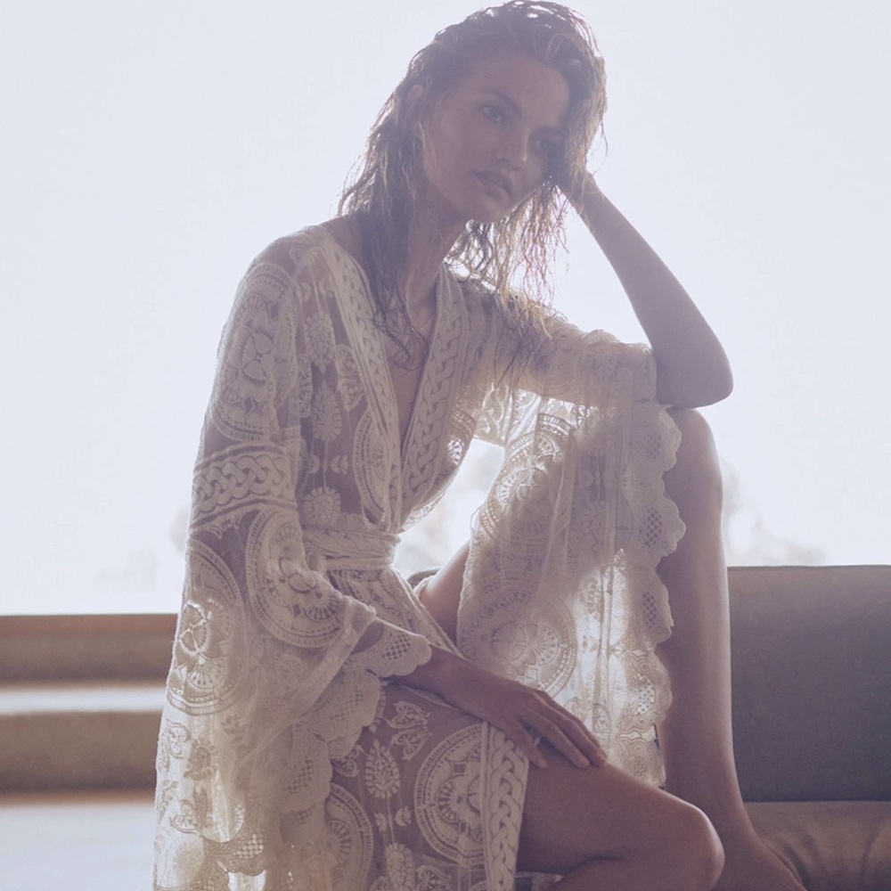 Jens Pirate Booty Mandala Mantra Kimono